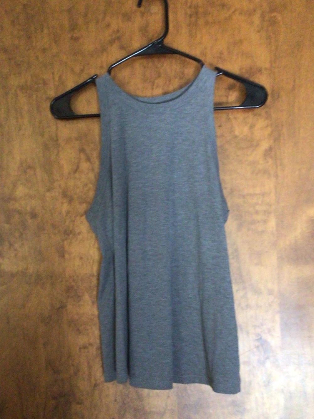 all in motion Heather Grey High-Neck Tank Top